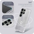 ONEFLOW Glitter Case Samsung Galaxy S23 Ultra mit Glitzer Look – Weiteres Produktbild 5