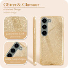 ONEFLOW Glitter Case Samsung Galaxy S23 mit Glitzer Look – Weiteres Produktbild 2