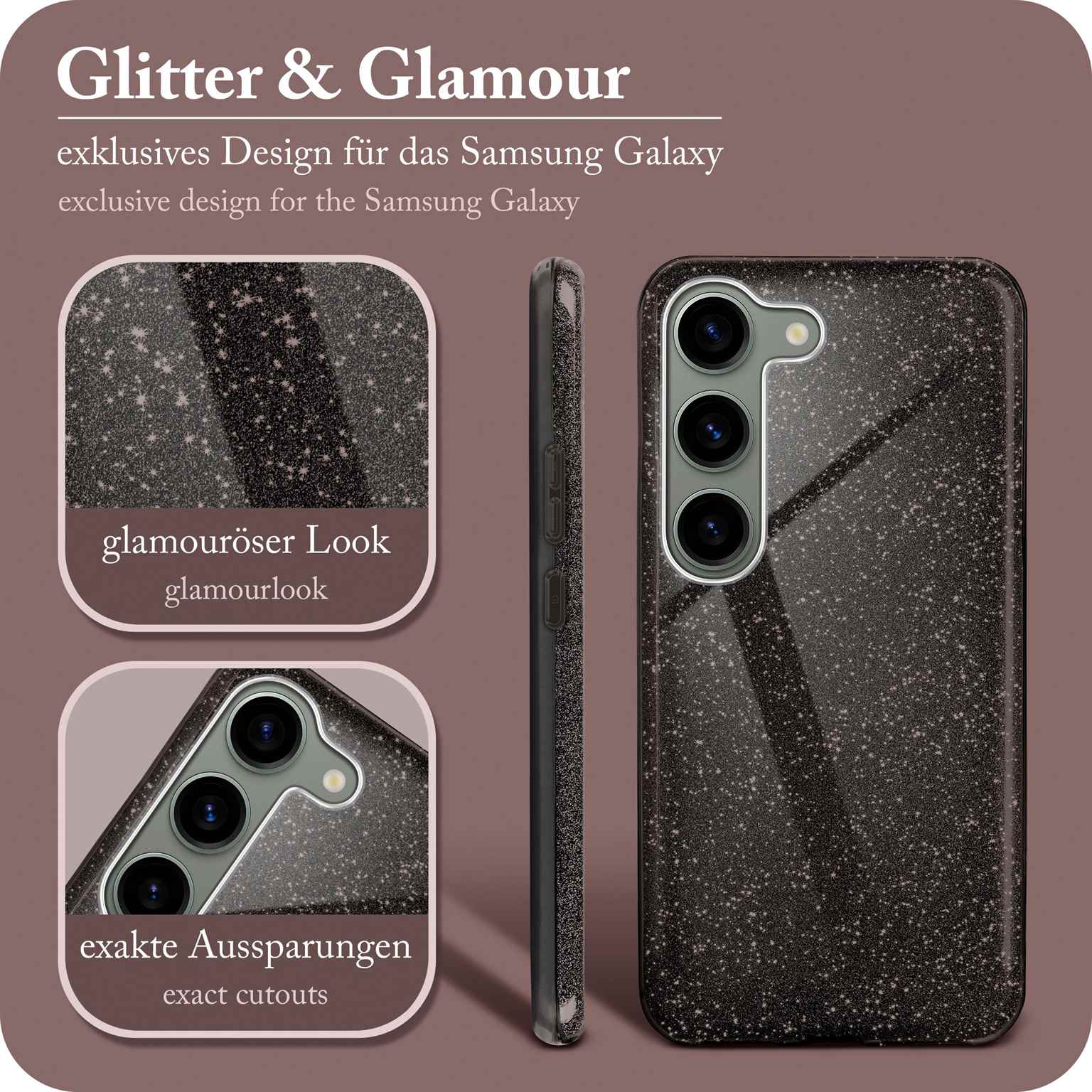 ONEFLOW Glitter Case Samsung Galaxy S23 mit Glitzer Look – Weiteres Produktbild 2 ONEFLOW Glitter Case Samsung Galaxy S23 mit Glitzer Look – Weiteres Produktbild 2