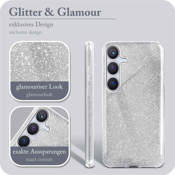 ONEFLOW Glitter Case Samsung Galaxy S24 Plus mit Glitzer Look – Weiteres Produktbild 2 ONEFLOW Glitter Case Samsung Galaxy S24 Plus mit Glitzer Look – Weiteres Produktbild 2