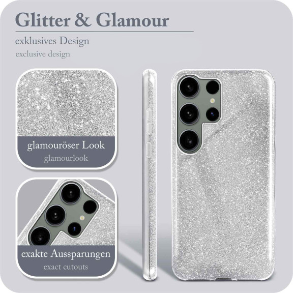 ONEFLOW Glitter Case Samsung Galaxy S24 Ultra mit Glitzer Look – Weiteres Produktbild 2 ONEFLOW Glitter Case Samsung Galaxy S24 Ultra mit Glitzer Look – Weiteres Produktbild 2