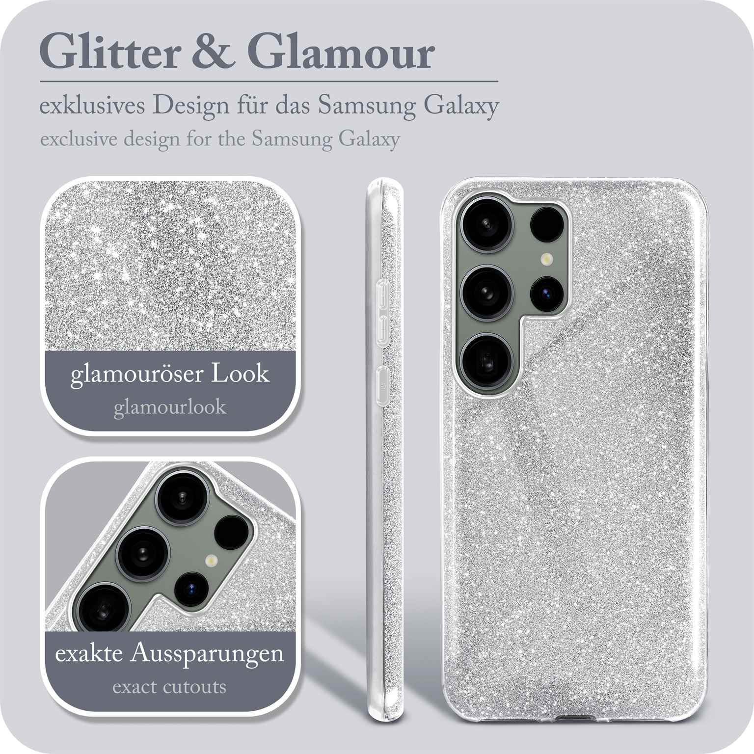 ONEFLOW Glitter Case Samsung Galaxy S24 Ultra mit Glitzer Look – Weiteres Produktbild 2 ONEFLOW Glitter Case Samsung Galaxy S24 Ultra mit Glitzer Look – Weiteres Produktbild 2