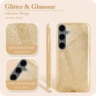 ONEFLOW Glitter Case Samsung Galaxy S24 mit Glitzer Look – Weiteres Produktbild 2