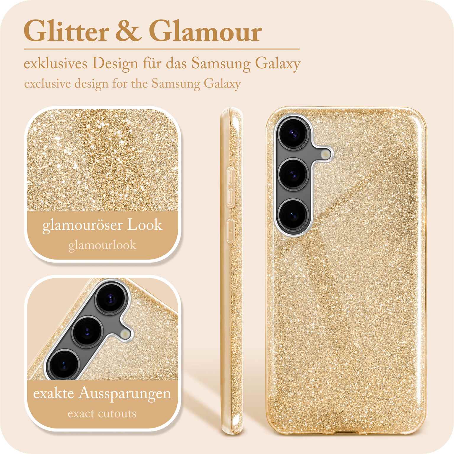 ONEFLOW Glitter Case Samsung Galaxy S24 mit Glitzer Look – Weiteres Produktbild 2 ONEFLOW Glitter Case Samsung Galaxy S24 mit Glitzer Look – Weiteres Produktbild 2