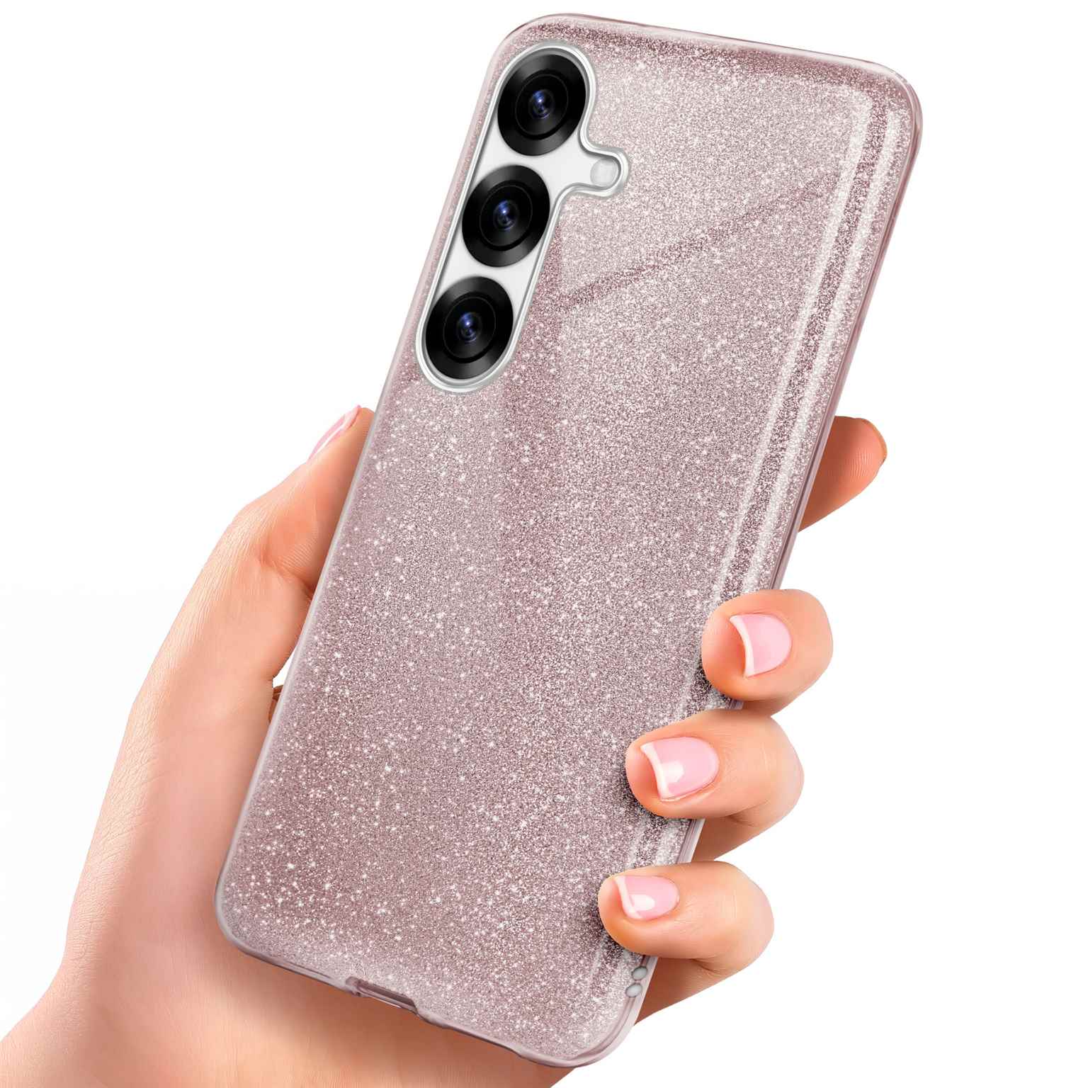 ONEFLOW Glitter Case Samsung Galaxy S25 mit Glitzer Look – Weiteres Produktbild 1 ONEFLOW Glitter Case Samsung Galaxy S25 mit Glitzer Look – Weiteres Produktbild 1
