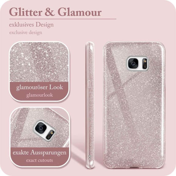 ONEFLOW Glitter Case Samsung Galaxy S7 mit Glitzer Look – Weiteres Produktbild 2 ONEFLOW Glitter Case Samsung Galaxy S7 mit Glitzer Look – Weiteres Produktbild 2