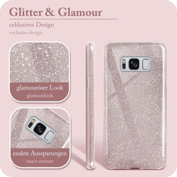 ONEFLOW Glitter Case Samsung Galaxy S8 Plus mit Glitzer Look – Weiteres Produktbild 2 ONEFLOW Glitter Case Samsung Galaxy S8 Plus mit Glitzer Look – Weiteres Produktbild 2