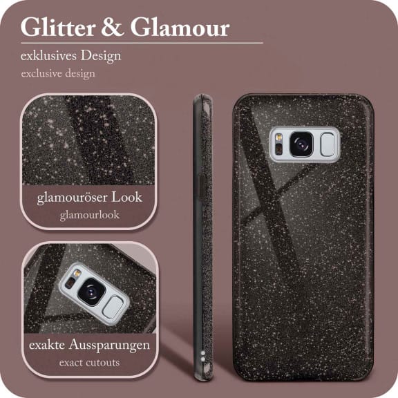 ONEFLOW Glitter Case Samsung Galaxy S8 Plus mit Glitzer Look – Weiteres Produktbild 2 ONEFLOW Glitter Case Samsung Galaxy S8 Plus mit Glitzer Look – Weiteres Produktbild 2