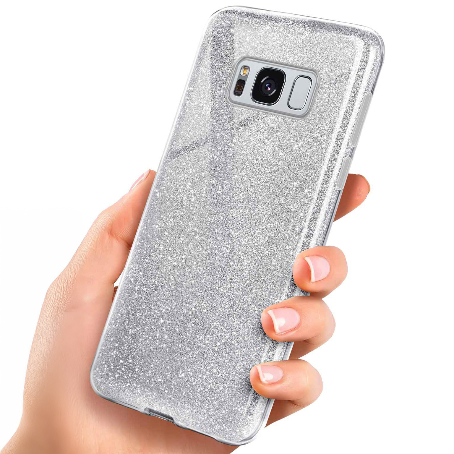 ONEFLOW Glitter Case Samsung Galaxy S8 mit Glitzer Look Hauptbild