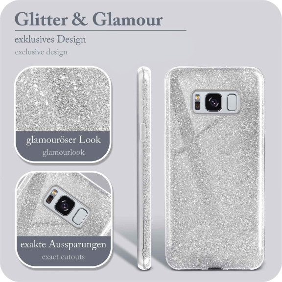 ONEFLOW Glitter Case Samsung Galaxy S8 mit Glitzer Look – Weiteres Produktbild 2 ONEFLOW Glitter Case Samsung Galaxy S8 mit Glitzer Look – Weiteres Produktbild 2