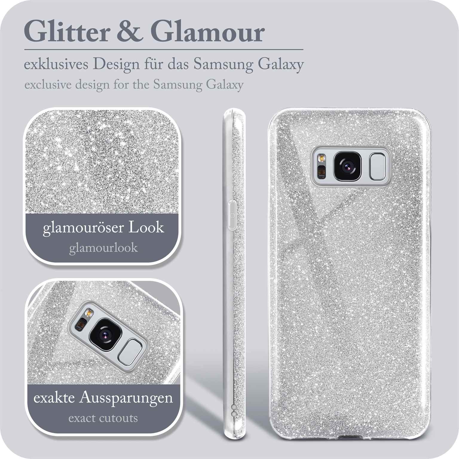 ONEFLOW Glitter Case Samsung Galaxy S8 mit Glitzer Look – Weiteres Produktbild 1