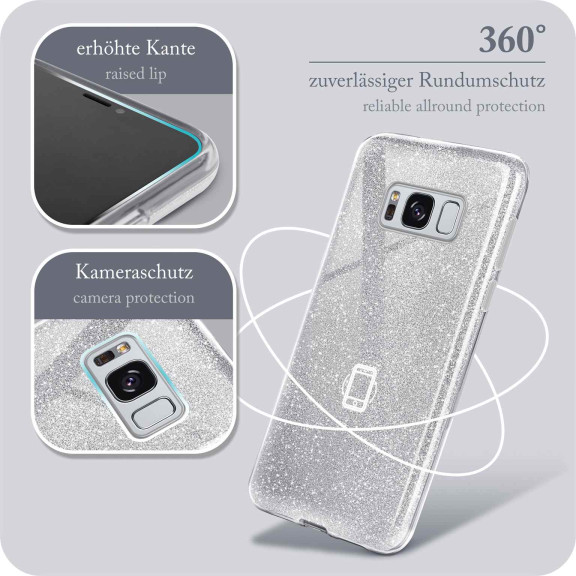 ONEFLOW Glitter Case Samsung Galaxy S8 mit Glitzer Look – Weiteres Produktbild 5 ONEFLOW Glitter Case Samsung Galaxy S8 mit Glitzer Look – Weiteres Produktbild 5