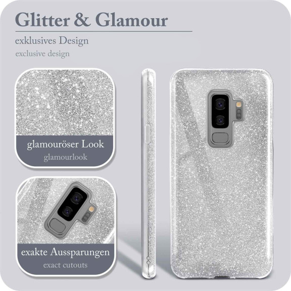 ONEFLOW Glitter Case Samsung Galaxy S9 Plus mit Glitzer Look – Weiteres Produktbild 2 ONEFLOW Glitter Case Samsung Galaxy S9 Plus mit Glitzer Look – Weiteres Produktbild 2