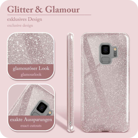 ONEFLOW Glitter Case Samsung Galaxy S9 mit Glitzer Look – Weiteres Produktbild 2 ONEFLOW Glitter Case Samsung Galaxy S9 mit Glitzer Look – Weiteres Produktbild 2