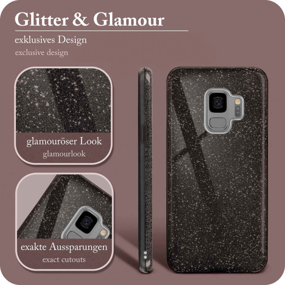 ONEFLOW Glitter Case Samsung Galaxy S9 mit Glitzer Look – Weiteres Produktbild 2 ONEFLOW Glitter Case Samsung Galaxy S9 mit Glitzer Look – Weiteres Produktbild 2