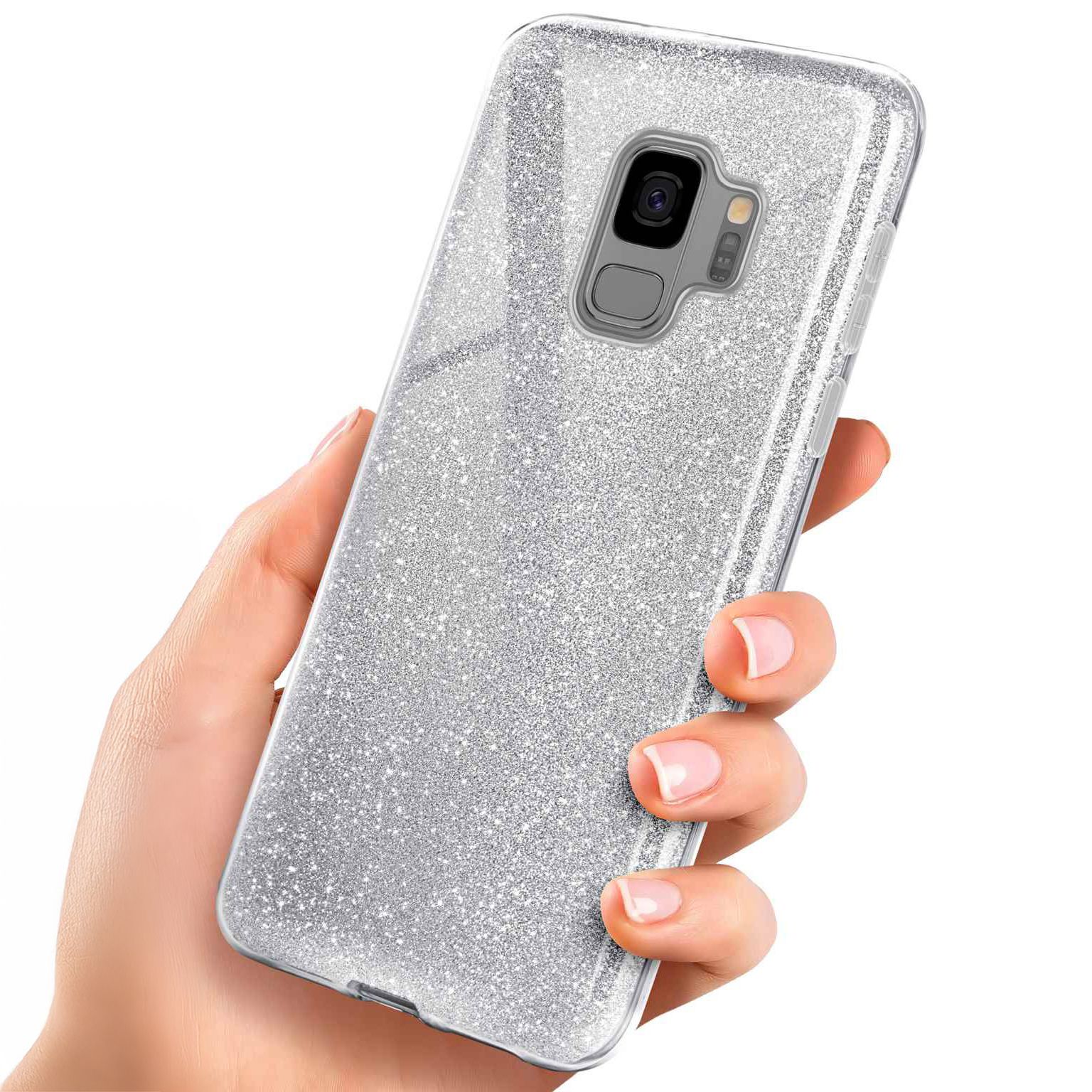 ONEFLOW Glitter Case Samsung Galaxy S9 mit Glitzer Look – Weiteres Produktbild 1 ONEFLOW Glitter Case Samsung Galaxy S9 mit Glitzer Look – Weiteres Produktbild 1