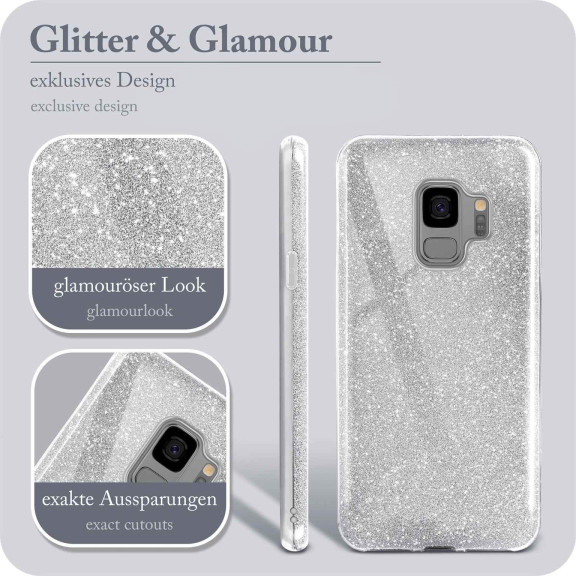 ONEFLOW Glitter Case Samsung Galaxy S9 mit Glitzer Look – Weiteres Produktbild 2 ONEFLOW Glitter Case Samsung Galaxy S9 mit Glitzer Look – Weiteres Produktbild 2