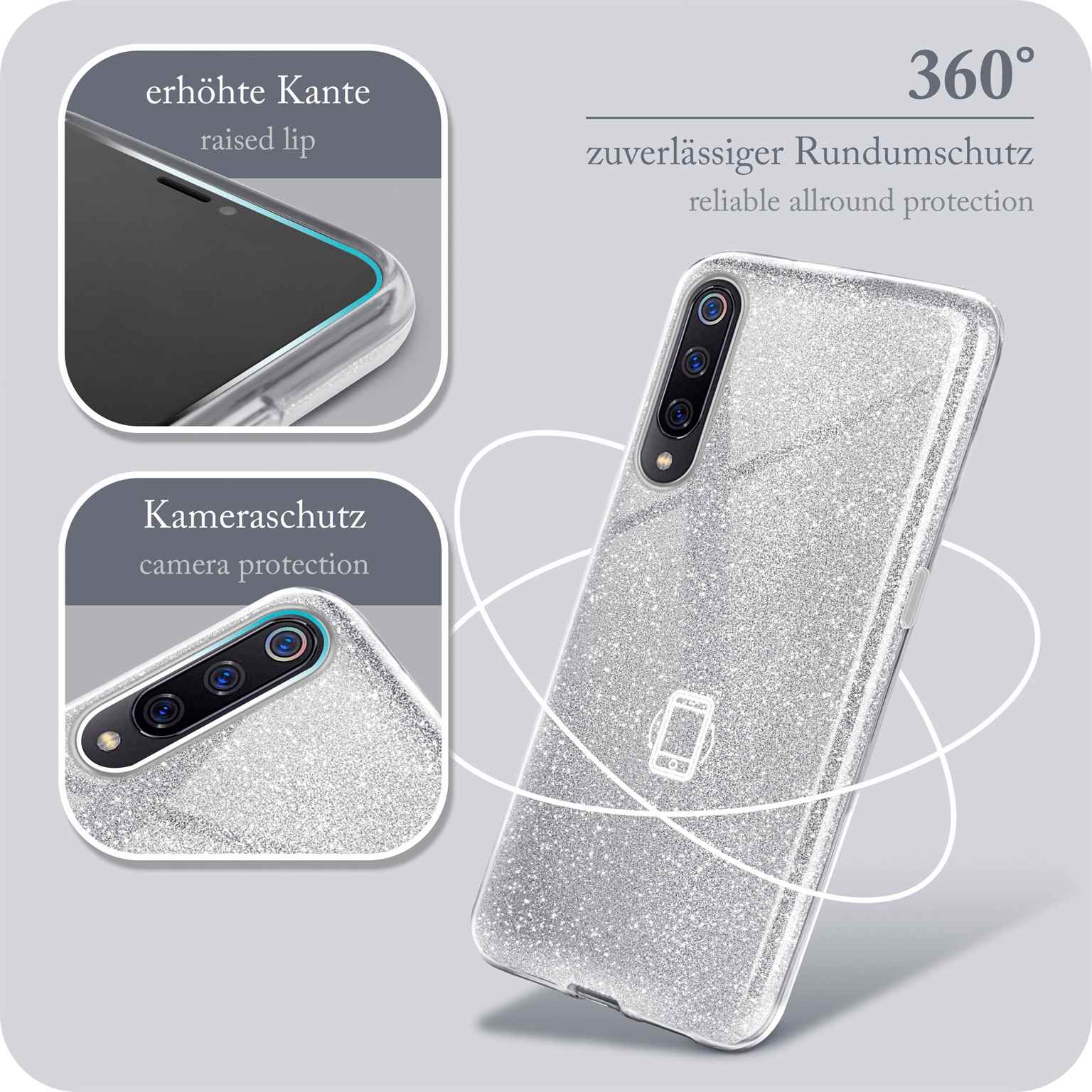 ONEFLOW Glitter Case Xiaomi Mi 9 mit Glitzer Look – Weiteres Produktbild 5 ONEFLOW Glitter Case Xiaomi Mi 9 mit Glitzer Look – Weiteres Produktbild 5