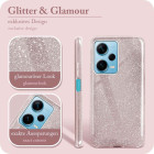 ONEFLOW Glitter Case Redmi Note 12 5G mit Glitzer Look – Weiteres Produktbild 2