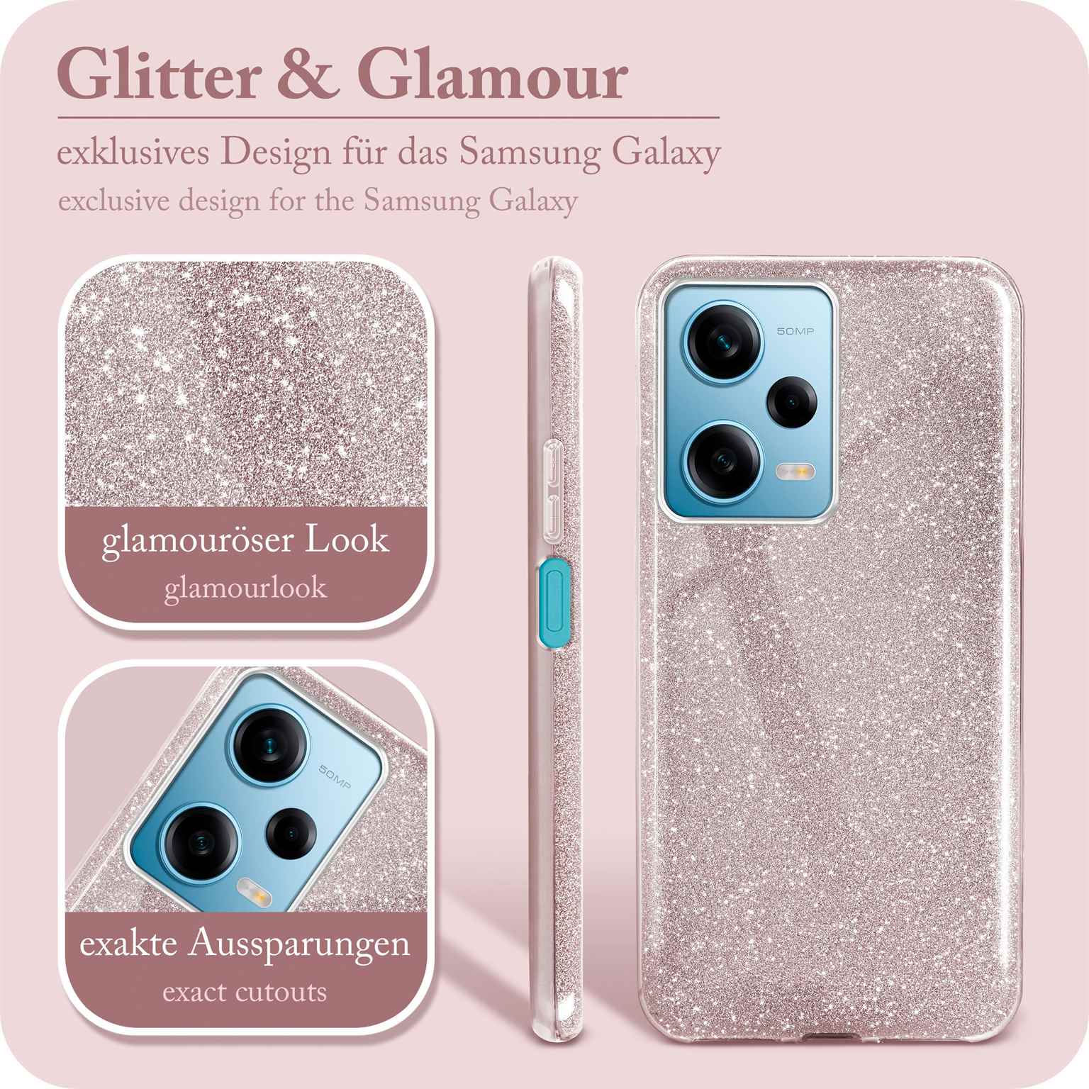 ONEFLOW Glitter Case Redmi Note 12 Pro 5G mit Glitzer Look – Weiteres Produktbild 2 ONEFLOW Glitter Case Redmi Note 12 Pro 5G mit Glitzer Look – Weiteres Produktbild 2
