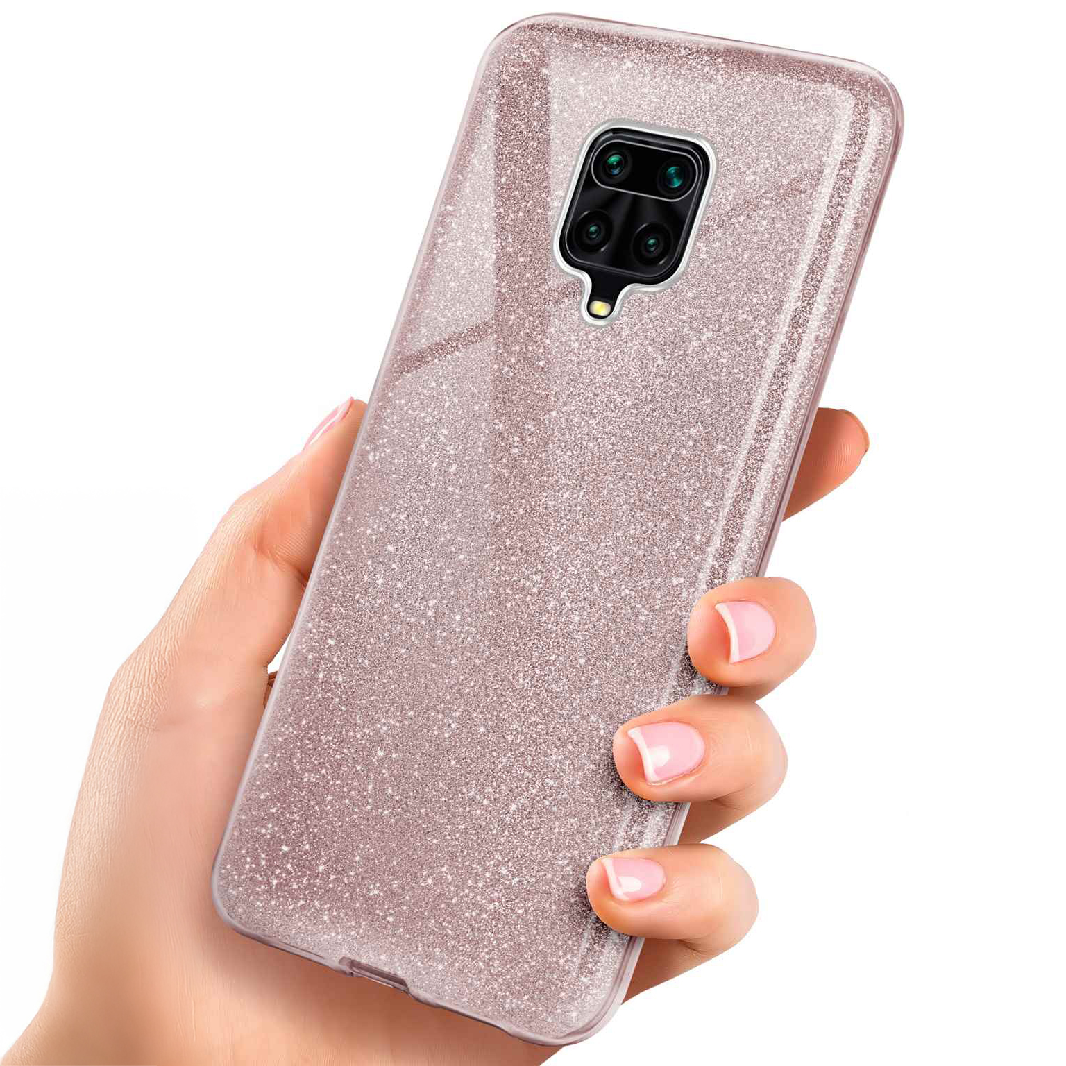 ONEFLOW Glitter Case Redmi Note 9 Pro mit Glitzer Look – Weiteres Produktbild 1 ONEFLOW Glitter Case Redmi Note 9 Pro mit Glitzer Look – Weiteres Produktbild 1