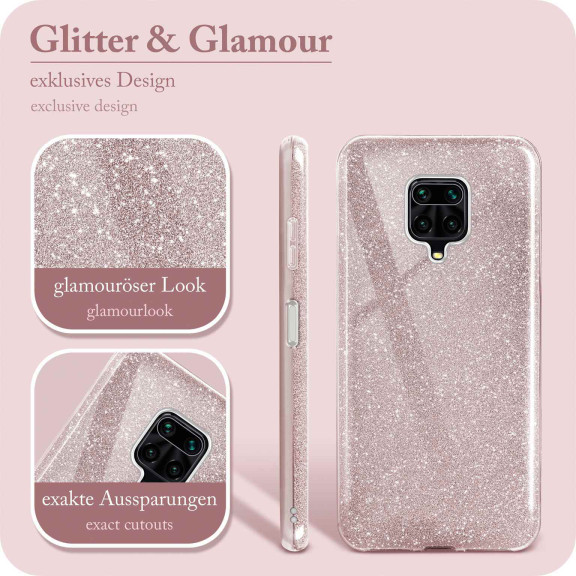 ONEFLOW Glitter Case Redmi Note 9 Pro mit Glitzer Look – Weiteres Produktbild 2 ONEFLOW Glitter Case Redmi Note 9 Pro mit Glitzer Look – Weiteres Produktbild 2