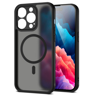 moex moex Halo Case iPhone 14 Pro MagSafe Bumper Hülle – Schwarz