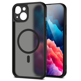 moex Halo Case iPhone 15 MagSafe Bumper Hülle – Schwarz