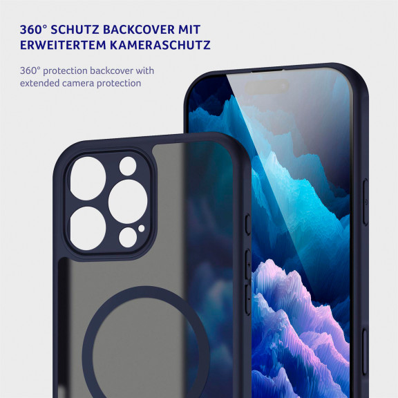 moex Halo Case iPhone 16 Pro Max MagSafe Bumper Hülle – Weiteres Produktbild 3