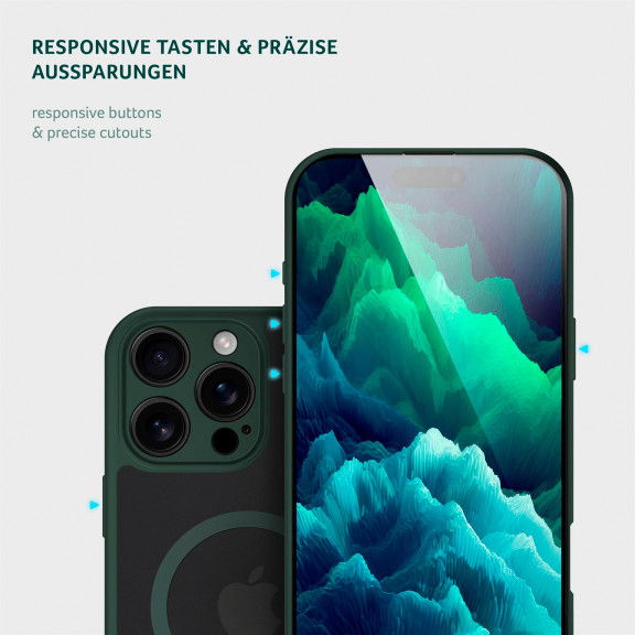 moex Halo Case iPhone 16 Pro Max MagSafe Bumper Hülle – Weiteres Produktbild 5