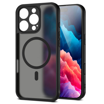 moex Halo Case iPhone 16 Pro MagSafe Bumper Hülle – Schwarz