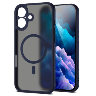 moex moex Halo Case iPhone 16 MagSafe Bumper Hülle – Blau