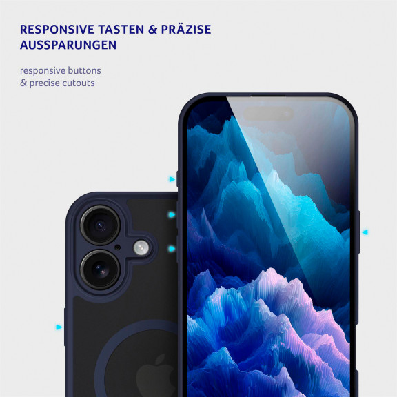 moex Halo Case iPhone 16 MagSafe Bumper Hülle – Weiteres Produktbild 5