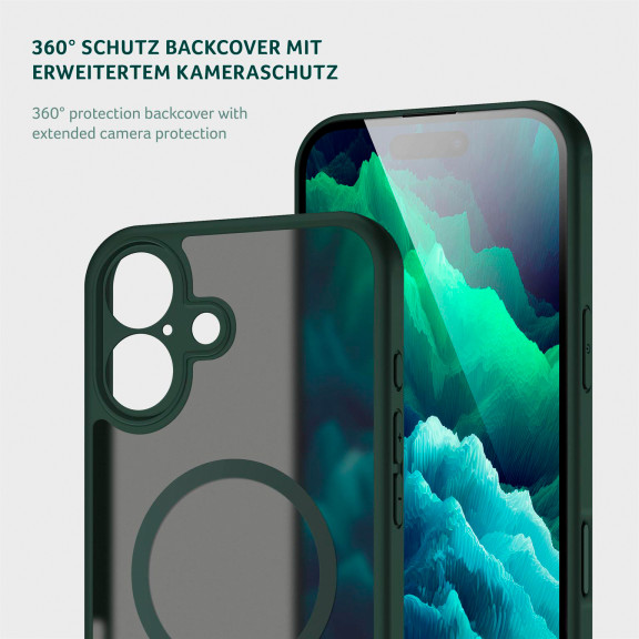 moex Halo Case iPhone 16 MagSafe Bumper Hülle – Weiteres Produktbild 3