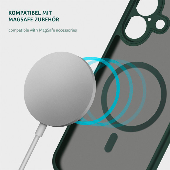 moex Halo Case iPhone 16 MagSafe Bumper Hülle – Weiteres Produktbild 7