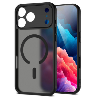moex Halo Case iPhone 18 Pro Max MagSafe Bumper Hülle – Schwarz