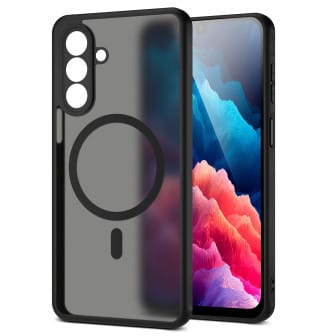 moex Halo Case Samsung Galaxy A17 5G MagSafe Bumper Hülle – Schwarz moex Halo Case Samsung Galaxy A17 5G MagSafe Bumper Hülle – Schwarz