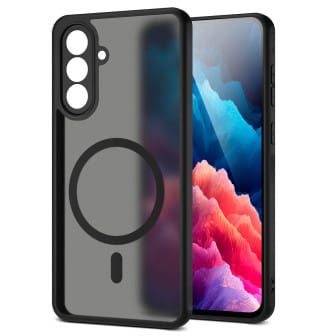 moex moex Halo Case Samsung Galaxy A36 5G MagSafe Bumper Hülle – Schwarz