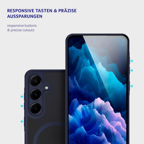 moex Halo Case Samsung Galaxy A55 5G MagSafe Bumper Hülle – Weiteres Produktbild 5