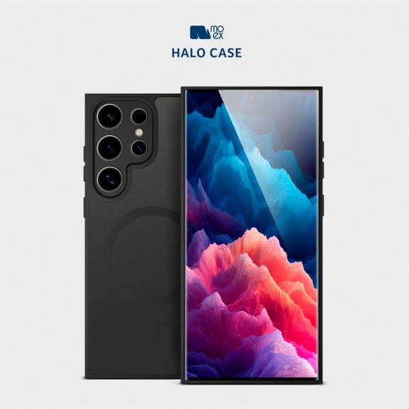 moex Halo Case Samsung Galaxy S24 Ultra MagSafe Bumper Hülle – Weiteres Produktbild 2 moex Halo Case Samsung Galaxy S24 Ultra MagSafe Bumper Hülle – Weiteres Produktbild 2