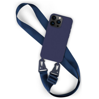 moex Hover Cover iPhone 16 Pro Handyband breit – NAVY moex Hover Cover iPhone 16 Pro Handyband breit – NAVY