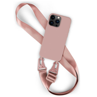 moex Hover Cover iPhone 16 Pro Handyband breit – ALTROSA