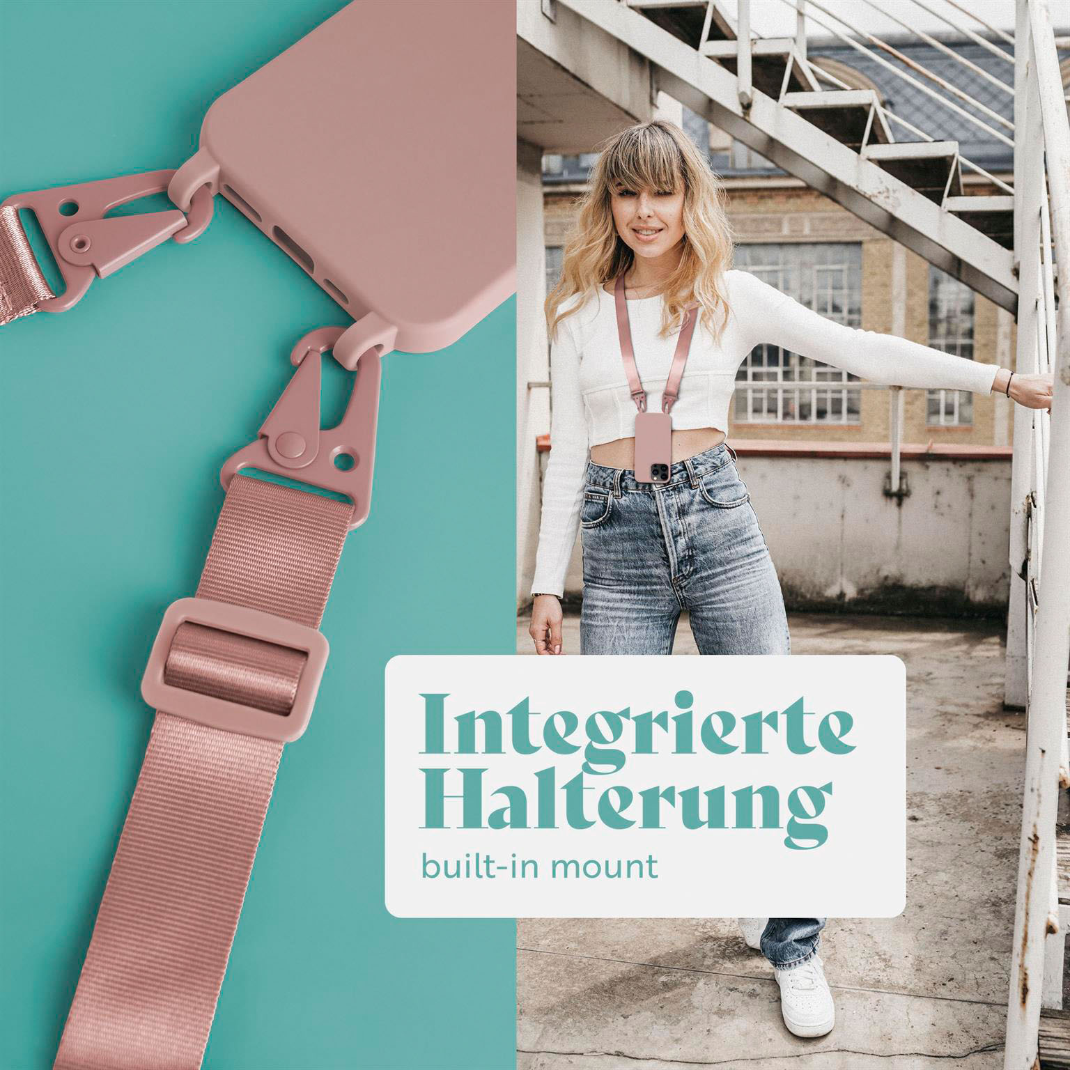 moex Hover Cover iPhone 16 Pro Handyband breit – Weiteres Produktbild 2