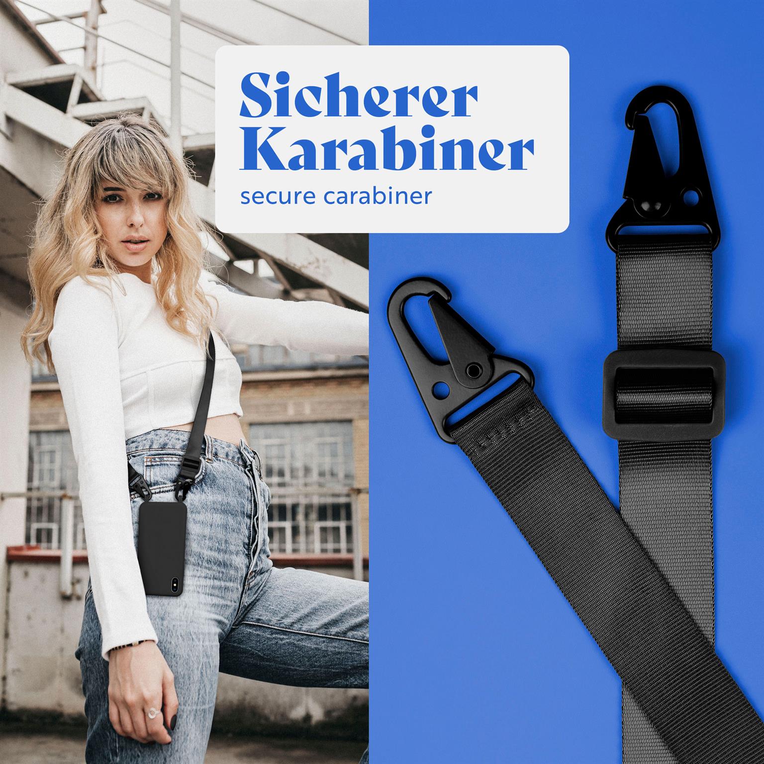 moex Hover Cover iPhone XS Handyband breit – Weiteres Produktbild 4