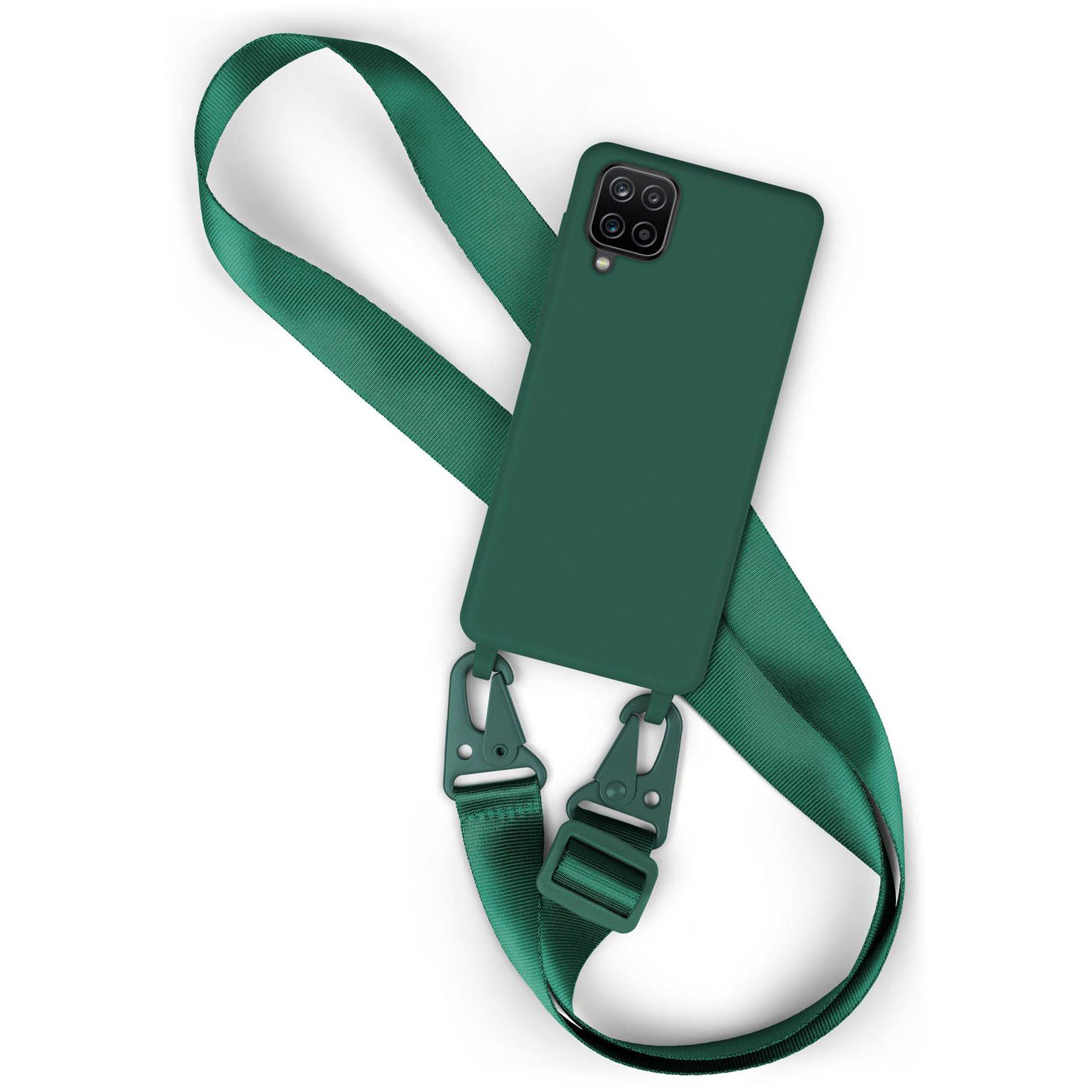 moex Hover Cover Samsung Galaxy A12 Handyband breit – PETROL