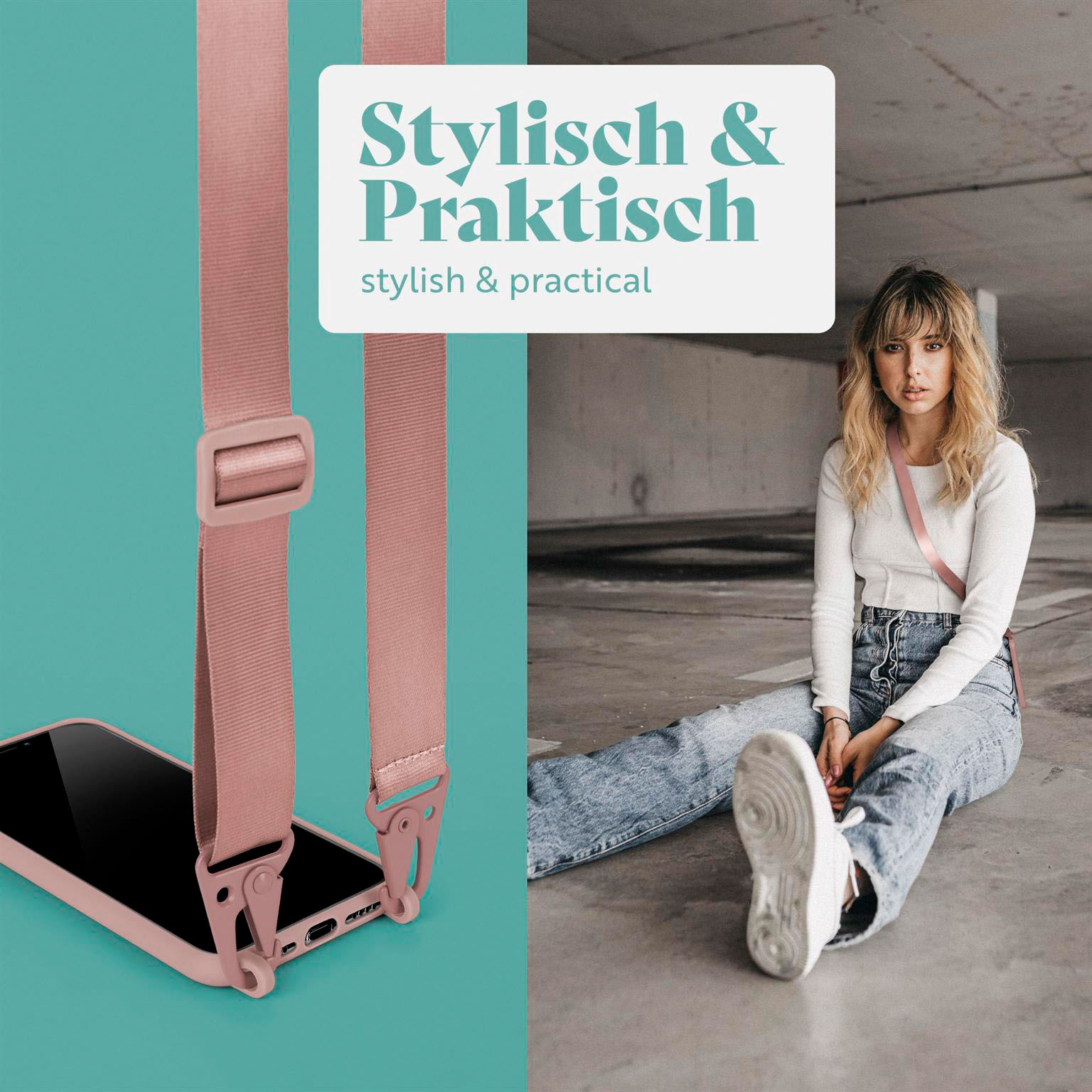 moex Hover Cover Samsung Galaxy A15 5G Handyband breit – Weiteres Produktbild 6