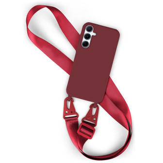 moex Hover Cover Samsung Galaxy A56 5G Handyband breit – BEERE moex Hover Cover Samsung Galaxy A56 5G Handyband breit – BEERE