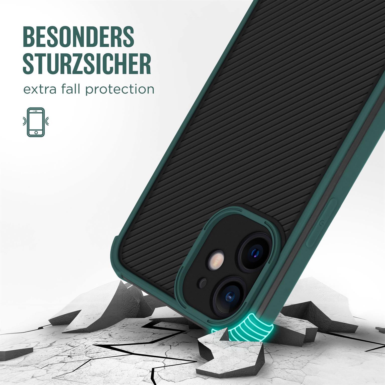 moex Leap Case iPhone 12 mini mit Kanten- & Kameraschutz – Weiteres Produktbild 3
