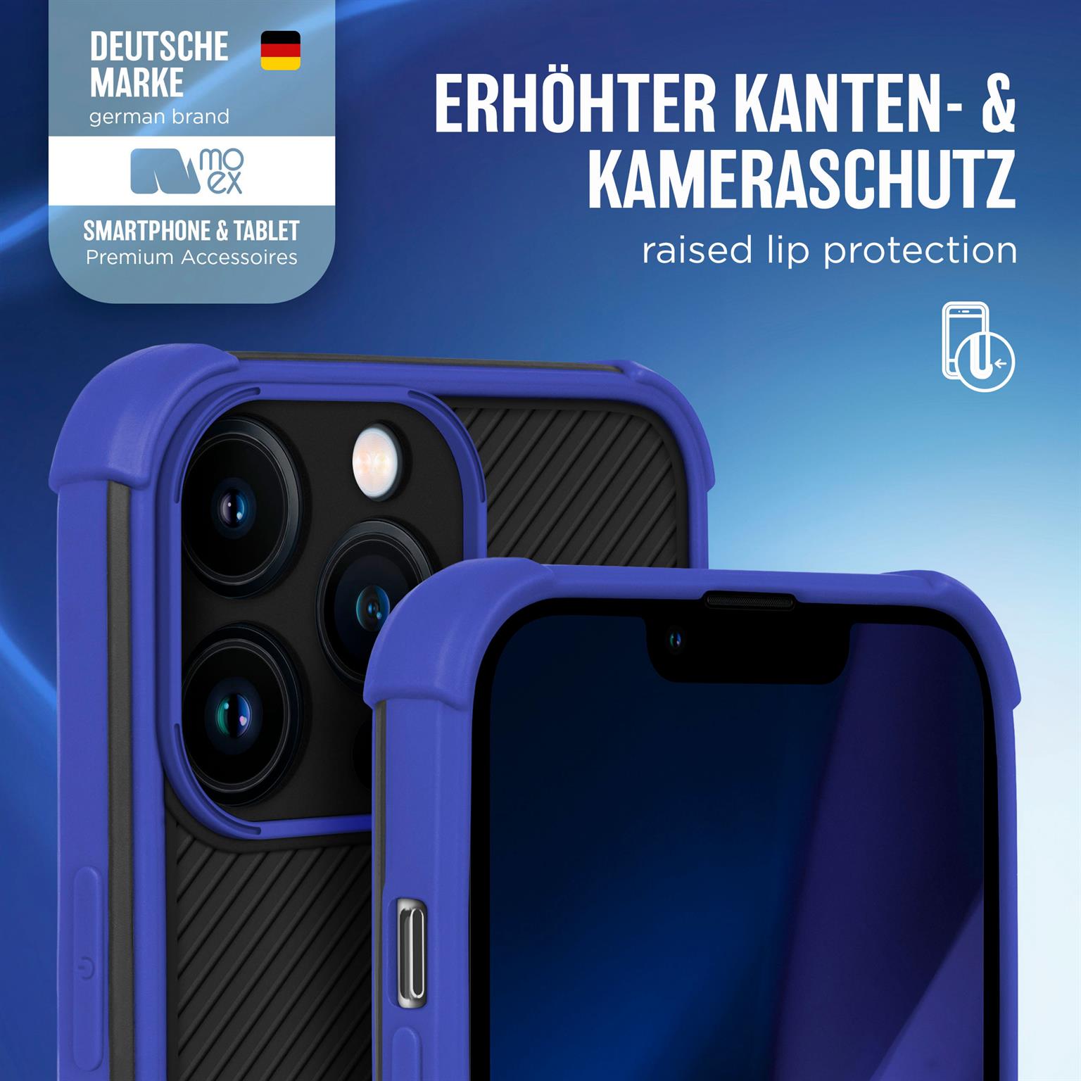 moex Leap Case iPhone 13 Pro mit Kanten- & Kameraschutz – Weiteres Produktbild 3 moex Leap Case iPhone 13 Pro mit Kanten- & Kameraschutz – Weiteres Produktbild 3