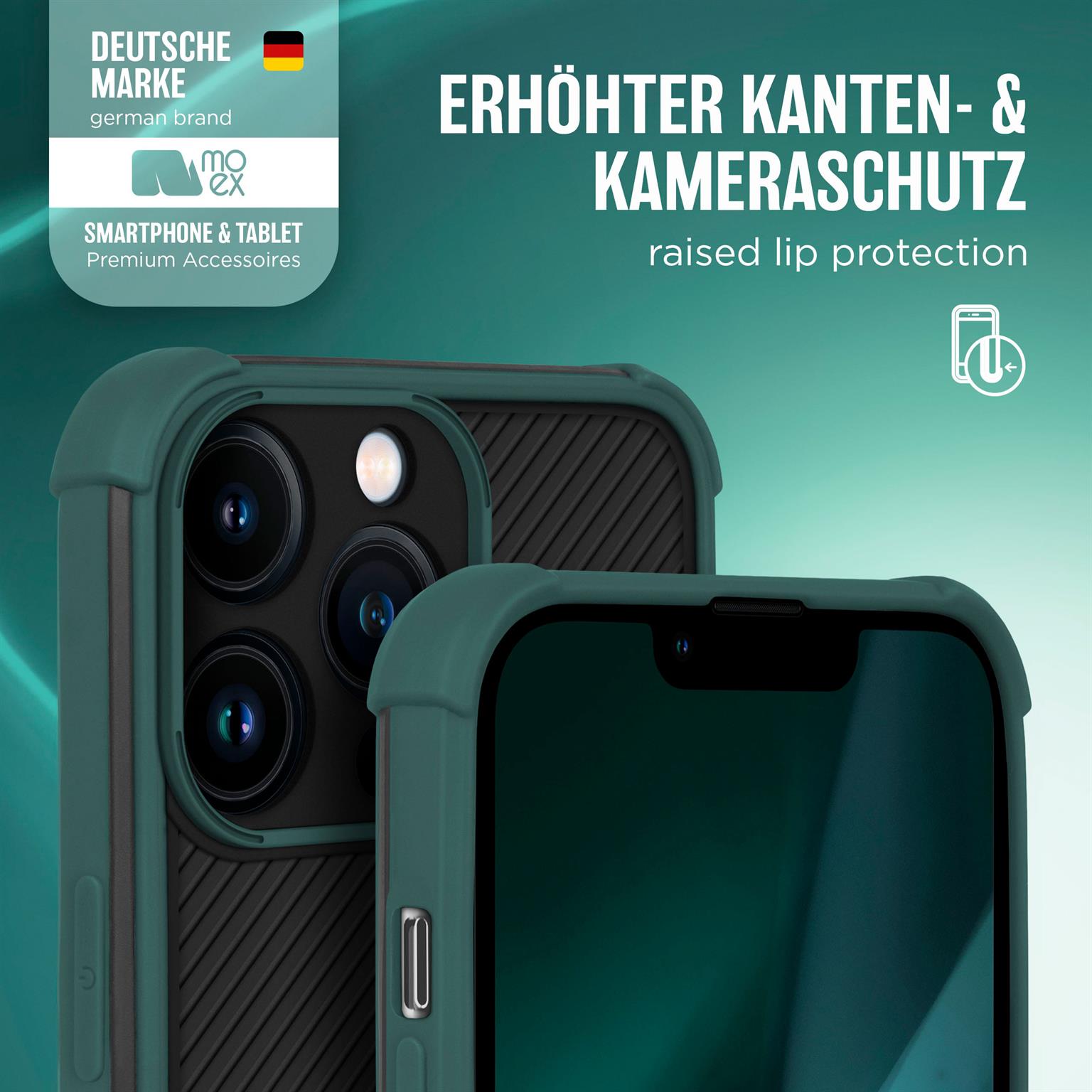 moex Leap Case iPhone 13 Pro mit Kanten- & Kameraschutz – Weiteres Produktbild 3 moex Leap Case iPhone 13 Pro mit Kanten- & Kameraschutz – Weiteres Produktbild 3